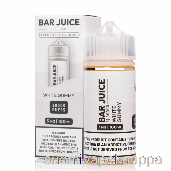 Vape Suomi White Gummy - Patukkamehu - 100ml 6mg